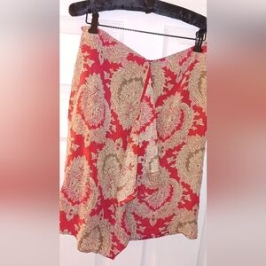 NWT Evan Picone flowy design wrap skirt